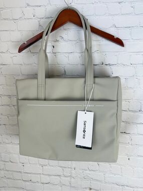Samsonite Light Gray Minimalist Tote Medium SZ